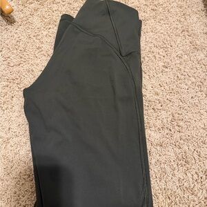 Lululemon Athletica dark green Leggings